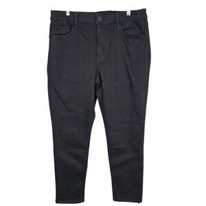 Mens Express Black Slim Fit Jeans Cotton Polyester Blend Stretch Size 36x30